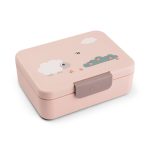 Done by Deer: Lunchbox dla Dziecka z Podziałką Tiny Farm Powder