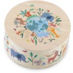 Vilac: Bęben cajon "Zwierzęta Świata" 3+ Sarah Betz