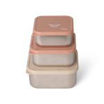 Citron: pojemniki 3w1 ze stali nierdzewnej Ballerina