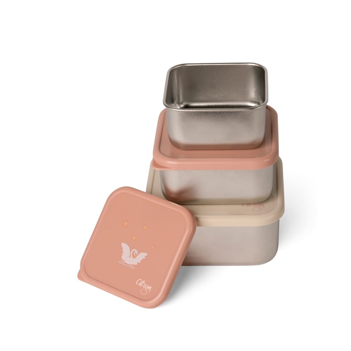 Citron: pojemniki 3w1 ze stali nierdzewnej Ballerina - obrazek 2
