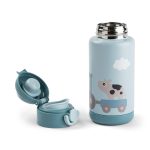 Done by Deer Butelka Termiczna 340ml Tiny Farm Blue - obrazek 5