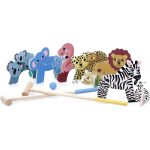 VILAC: Drewniany krykiet "Mama i Dziecko" 3+ Michelle CARLSLUND - obrazek 3