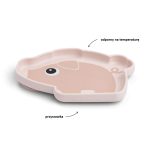 Done by Deer: Talerzyk z Przyssawką Stick&Stay Świnka Pigee Powder - obrazek 3