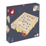 Janod: gra zręcznościowa labirynt Ball Maze Applepop 5+ - obrazek 3