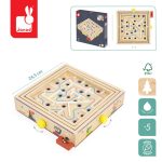 Janod: gra zręcznościowa labirynt Ball Maze Applepop 5+ - obrazek 8