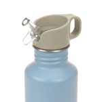 Lassig: bidon ze stali nierdzewnej z ustnikiem 500 ml Pattern Party Blue/Green - obrazek 3