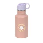 Lassig: bidon ze stali nierdzewnej z ustnikiem 500 ml Pattern Party Rose/Lilac - obrazek 5