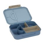 Lassig: lunchbox bento z przegródkami Pattern Party Blue/Green - obrazek 6