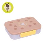 Lassig: lunchbox bento z przegródkami Pattern Party Rose/Lilac