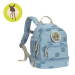 Lassig: plecak przedszkolny mini Pattern Party Blue