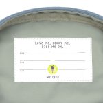 Lassig: plecak przedszkolny mini Pattern Party Blue - obrazek 3