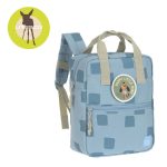 Lassig: plecak przedszkolny mini kwadratowy Pattern Party Blue