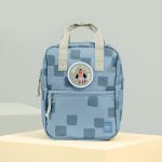 Lassig: plecak przedszkolny mini kwadratowy Pattern Party Blue - obrazek 2