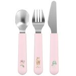 MEPAL & Little Dutch: zestaw sztućców dziecięcych 3 szt. Fairy Garden