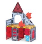MAGNA-TILES: klocki magnetyczne Fire Rescue 27 el. - obrazek 4
