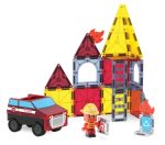 MAGNA-TILES: klocki magnetyczne Fire Rescue 27 el. - obrazek 3