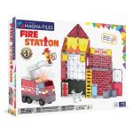 MAGNA-TILES: klocki magnetyczne Fire Station 50 el.