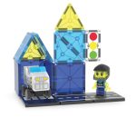 MAGNA-TILES: klocki magnetyczne Police Patrol 20 el. - obrazek 4