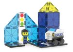 MAGNA-TILES: klocki magnetyczne Police Patrol 20 el. - obrazek 3