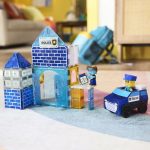 MAGNA-TILES: klocki magnetyczne Police Station 35 el. - obrazek 2
