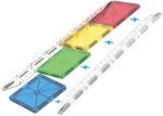 MAGNA-TILES: klocki magnetyczne Rail Racers XL 90 el. - obrazek 3