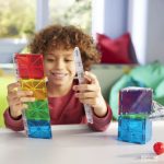 MAGNA-TILES: klocki magnetyczne Rail Racers 33 el. - obrazek 2