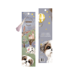 KAWA SHIH TZU - DWUSTRONNA ZAKŁADKA DO KSIĄŻKI "NIEBIESKA"
