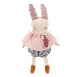 Moulin Roty: Maskotka z pozytywką KRÓLIK 36 cm / Apres la Pluie - obrazek 4