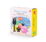 Moulin Roty: Farby FLUO do malowania palcami 2+ / Les Schmouks - obrazek 4