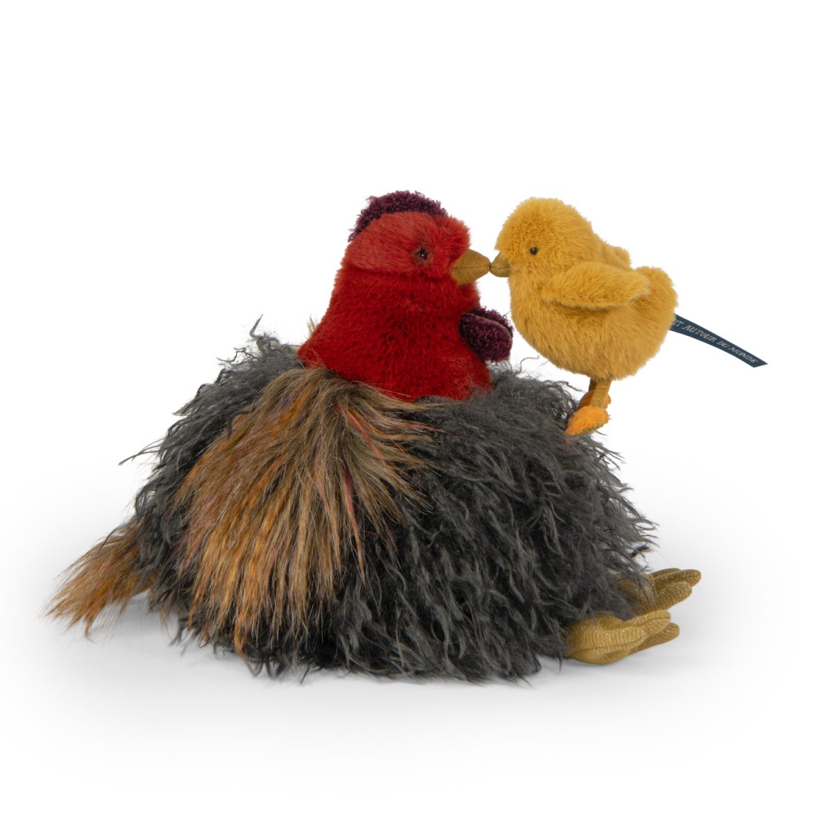 Moulin Roty Moulin Roty: Maskotka kura 28 cm DOOKOŁA ŚWIATA - obrazek 3