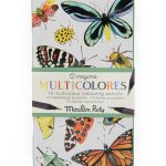 Moulin Roty: 12 tęczowych kredek w metalowym opakowaniu / Le jardin du Moulin