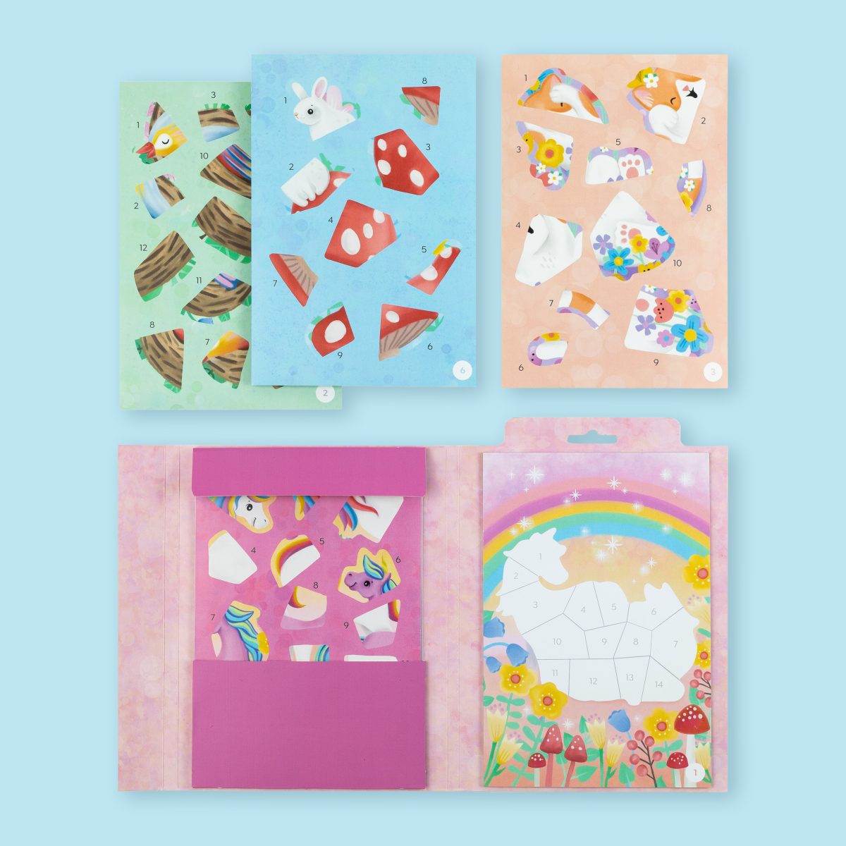 Tiger Tribe: wyklejanie po numerach Magiczny Ogród - obrazek 2