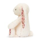 Jellycat: króliczek z kwiecistymi uszami kremowy „Berry” 31 cm - obrazek 2