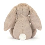 JellyCat: Króliczek z Kwiecistymi Uszami Beżowy „Petal” 31 cm - obrazek 3