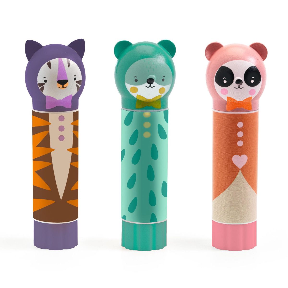 DD03782-C-RVB Djeco: lovely paper - Klej w sztyfcie PANDA - obrazek 2