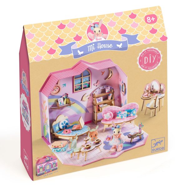 Djeco: Zrób to sam MI HOUSE - mini domek ROSIE 8+