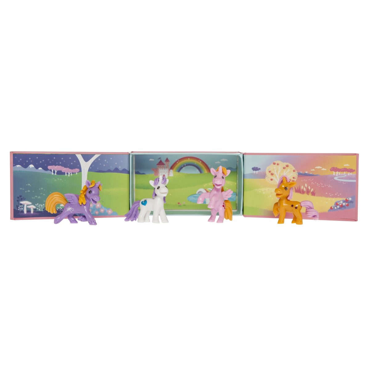 my little tribe photography Tiger Tribe: pudełko pełne zabawy figurki stado jednorożców - obrazek 4