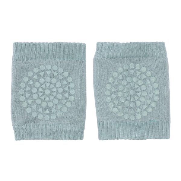 GoBabyGo: antypoślizgowe nakolanniki do raczkowania Dusty Blue