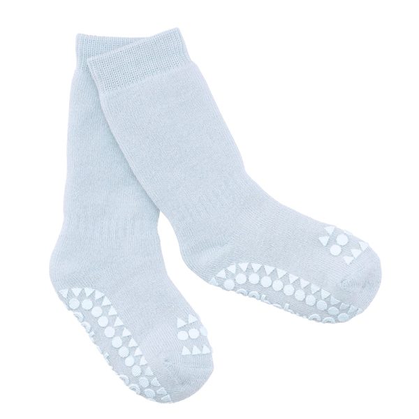 GoBabyGo: antypoślizgowe skarpetki do nauki chodzenia Sky Blue 2 lata+