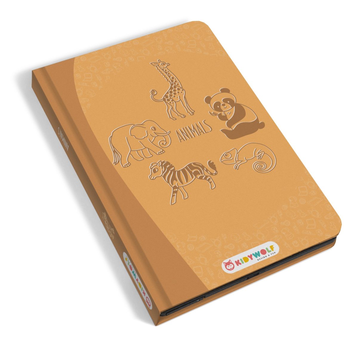 Kidywolf: Kidydraw-mini tablet rysunkowy Animals - obrazek 1