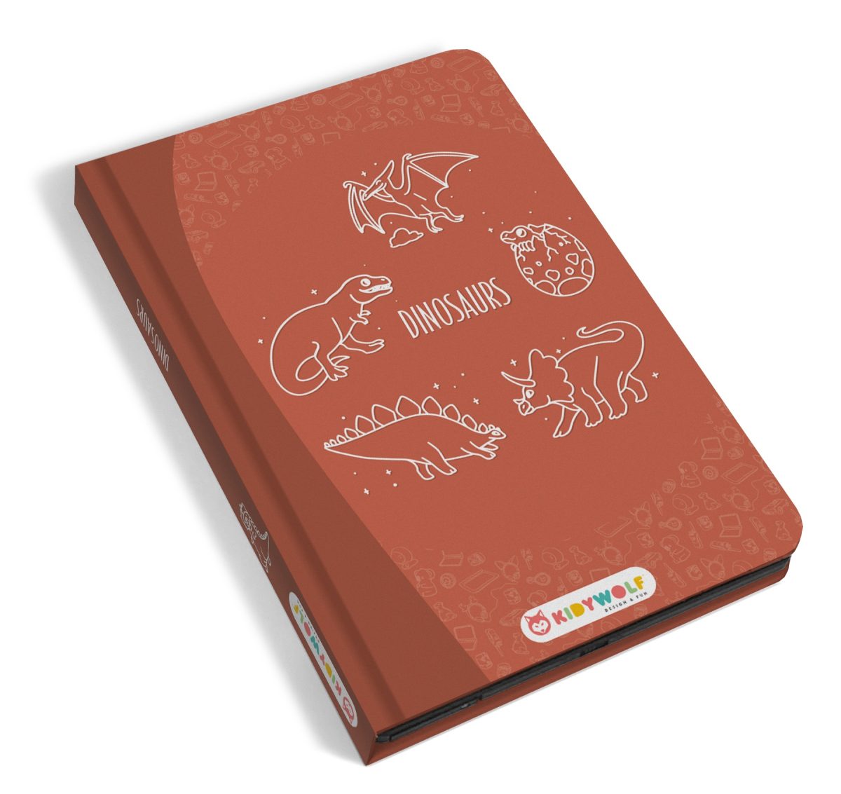 Kidywolf: Kidydraw-mini tablet rysunkowy Dinosaurs - obrazek 1