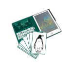 Kidywolf: Kidydraw-mini tablet rysunkowy Animals Around World - obrazek 2