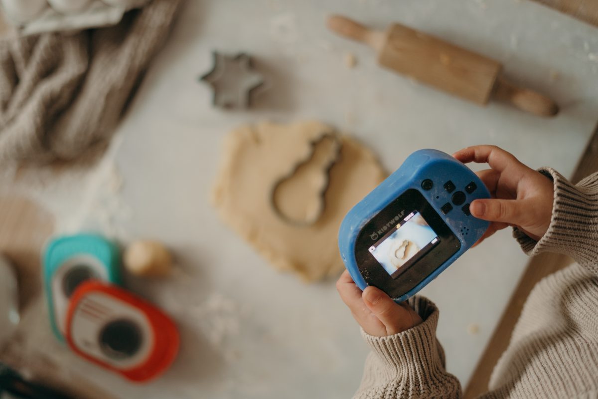 Kidywolf: Kidycam aparat fotograficzny wodoodporny miętowy - obrazek 2