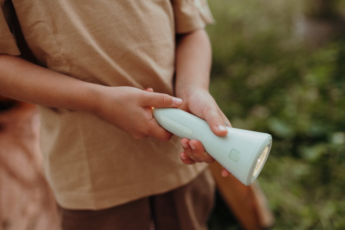 Kidywolf: Kidyflashlight latarka wielofunkcyjna dla dzieci różowa - obrazek 2