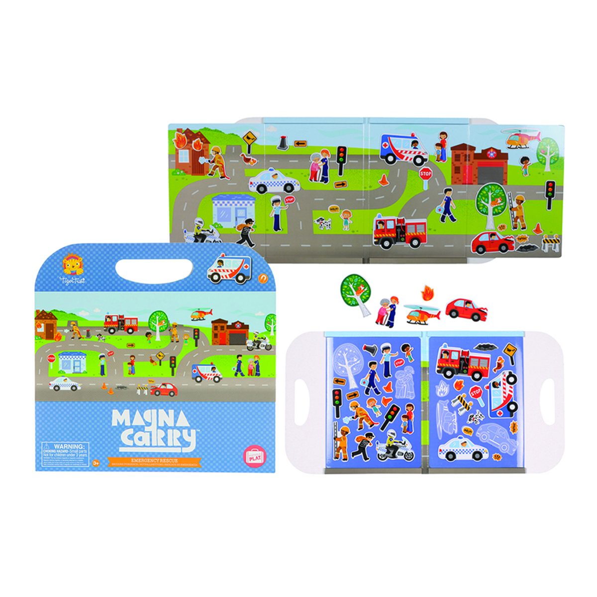 Magna Carry - Emergency Rescue- combined -HR Tiger Tribe: magnetyczna teczka układanka Akcja Ratunkowa - obrazek 2