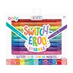 Ooly: brokatowe flamastry zmieniające kolor Switch-Eroo Sparkle