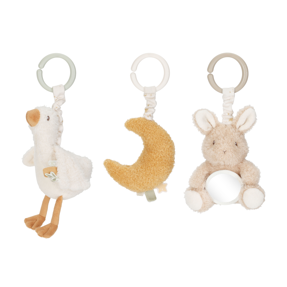 Little Dutch: zestaw 3 zawieszek Newborn Naturals - obrazek 1
