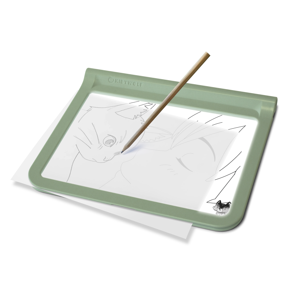 Kidywolf: Kidydraw-pro podświetlany tablet rysunkowy - obrazek 1
