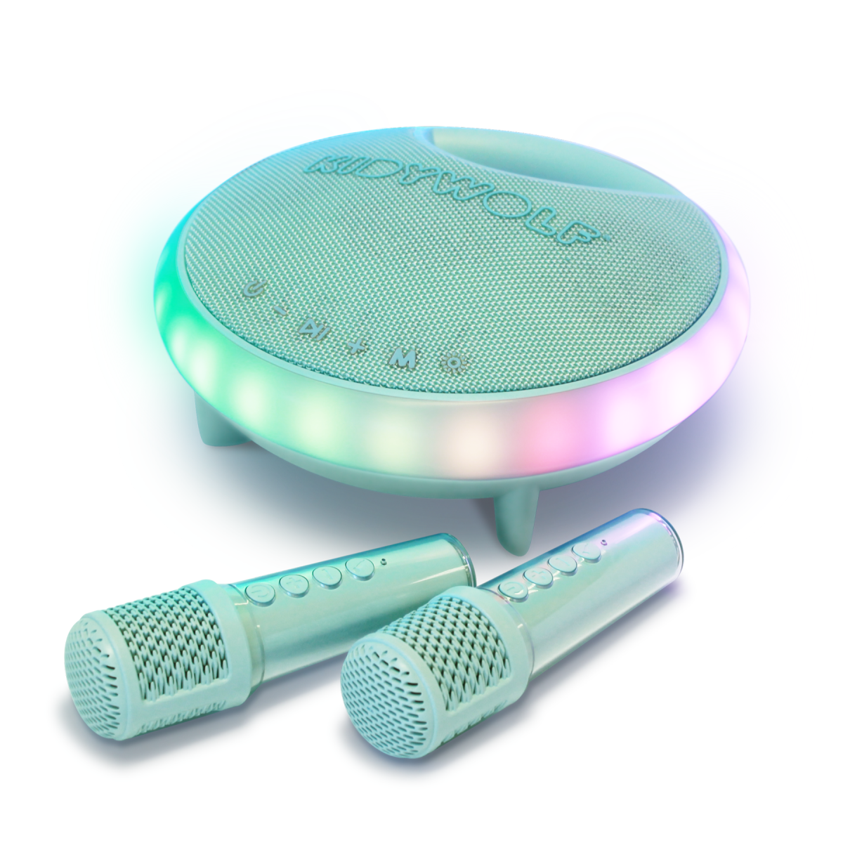 Kidywolf: Kidykaraoke głośnik do karaoke z 2 mikrofonami - obrazek 1
