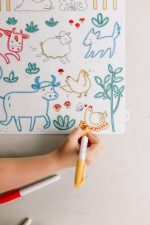 Juegaconmigo: Scribble mata silikonowa do kolorowania On The Farm - obrazek 2